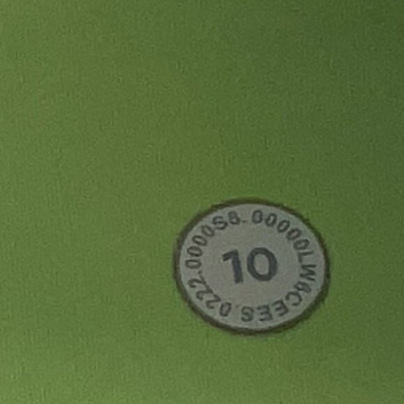 Lululemon Base Pace High-Rise Crop 23" City Grit Green Multi size 10 - Picture 5 of 5